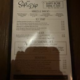 Menu Menu