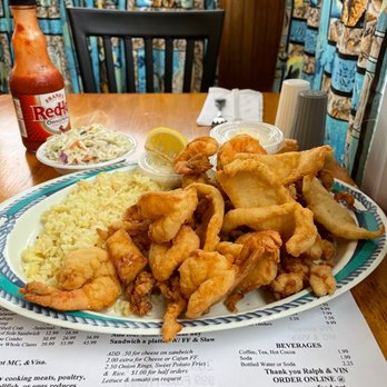 Supreme Seafood Restaurant - Look at the lunch portions. They even had Franks RedHot hot sauce. The coleslaw was awesome because it has NO caraway seeds. All Delicious! - Seafood Near Me - North Branford, Connecticut Supreme Seafood Restaurant - Look at the lunch portions. They even had Franks RedHot hot sauce. The coleslaw was awesome because it has NO caraway seeds. All Delicious! - Seafood Near Me - North Branford, Connecticut