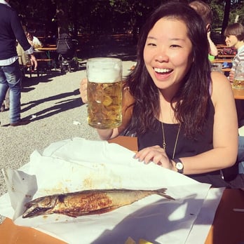 Königlicher Hirschgarten - Whole fish and beer with lemonade - German Near Me - Munich, BY Königlicher Hirschgarten - Whole fish and beer with lemonade - German Near Me - Munich, BY