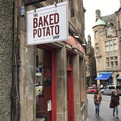 The Baked Potato Shop - The Baked Potato Shop exterior. Hottest Tattie in Town