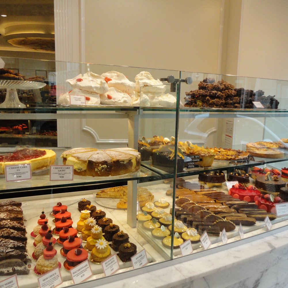Mouth watering pastries and cakes