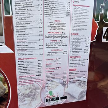 Rafa's Mexican Food - Menu - Mexican Near Me - Sacramento, California Rafa's Mexican Food - Menu - Mexican Near Me - Sacramento, California