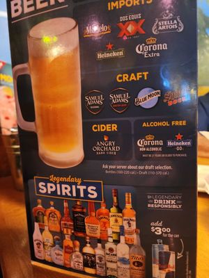 Menu photo 5 Texas Roadhouse Reno, NV