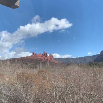 Hideaway House - A glimpse of the gorgeous view - Pizza Near Me - Sedona, Arizona Hideaway House - A glimpse of the gorgeous view - Pizza Near Me - Sedona, Arizona