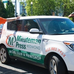 Minuteman Press - Need a vehicle wrap plan? We got you covered! Don't make an expensive mistake without coming to the experts!