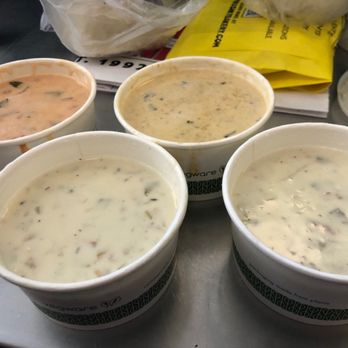 Pike Place Chowder - 4-Sampler Feast - Seafood Near Me - Seattle, Washington Pike Place Chowder - 4-Sampler Feast - Seafood Near Me - Seattle, Washington