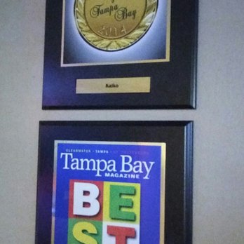 Ocean Blue Sushi - Awards From Ocean Blue sushi, Clearwater, Tampa Bay - Sushi Bars Near Me - Clearwater, Florida