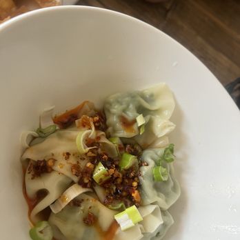 Shanghai Bun - Chili oil dumplings - Tapas Bars Near Me - San Diego, California Shanghai Bun - Chili oil dumplings - Tapas Bars Near Me - San Diego, California