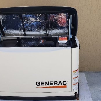 Broward & Dade Electric Corp. - We Sell and install your Generator, Call us for a Free Estimate............A 22 KW Generac Generator ready to be connected. - Electricians Near Me Broward & Dade Electric Corp. - We Sell and install your Generator, Call us for a Free Estimate............A 22 KW Generac Generator ready to be connected. - Electricians Near Me