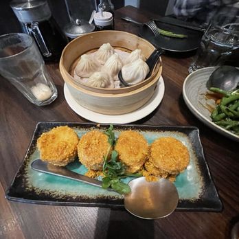 Dumpling Kitchen Noe Valley - Salted egg tofu and Xiao Lung Bao - Shanghainese Near Me - San Francisco, California