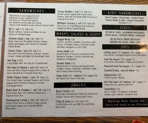 Menu photo 2 Whitling Whimsy Casey, IL