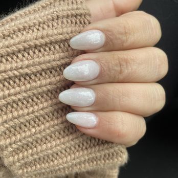 M Nail Bar - Gel builder funny bunny with fine glitter - Nail Salons Near Me - Villa Park, California