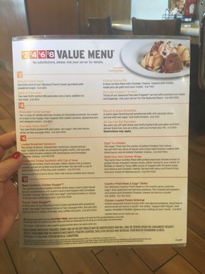 Menu photo 2 Denny's Peoria, AZ Menu photo 2 Denny's Peoria, AZ