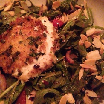 Eli's - Arugula salad with goat cheese - New American Near Me - Block Island, Rhode Island Eli's - Arugula salad with goat cheese - New American Near Me - Block Island, Rhode Island
