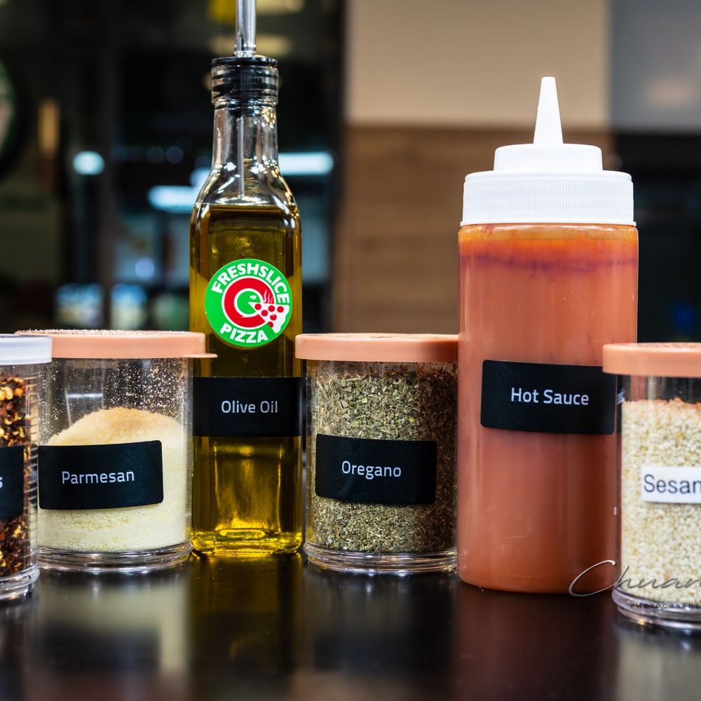 Freshslice Pizza - Condiments - Pizza Near Me - Toronto, Ontario