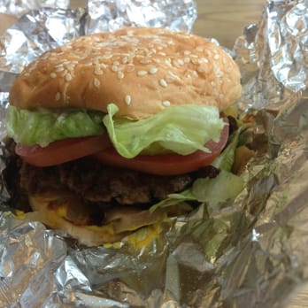 Five Guys - Bacon burger regular with two patties - Burgers Near Me - Los Angeles, California