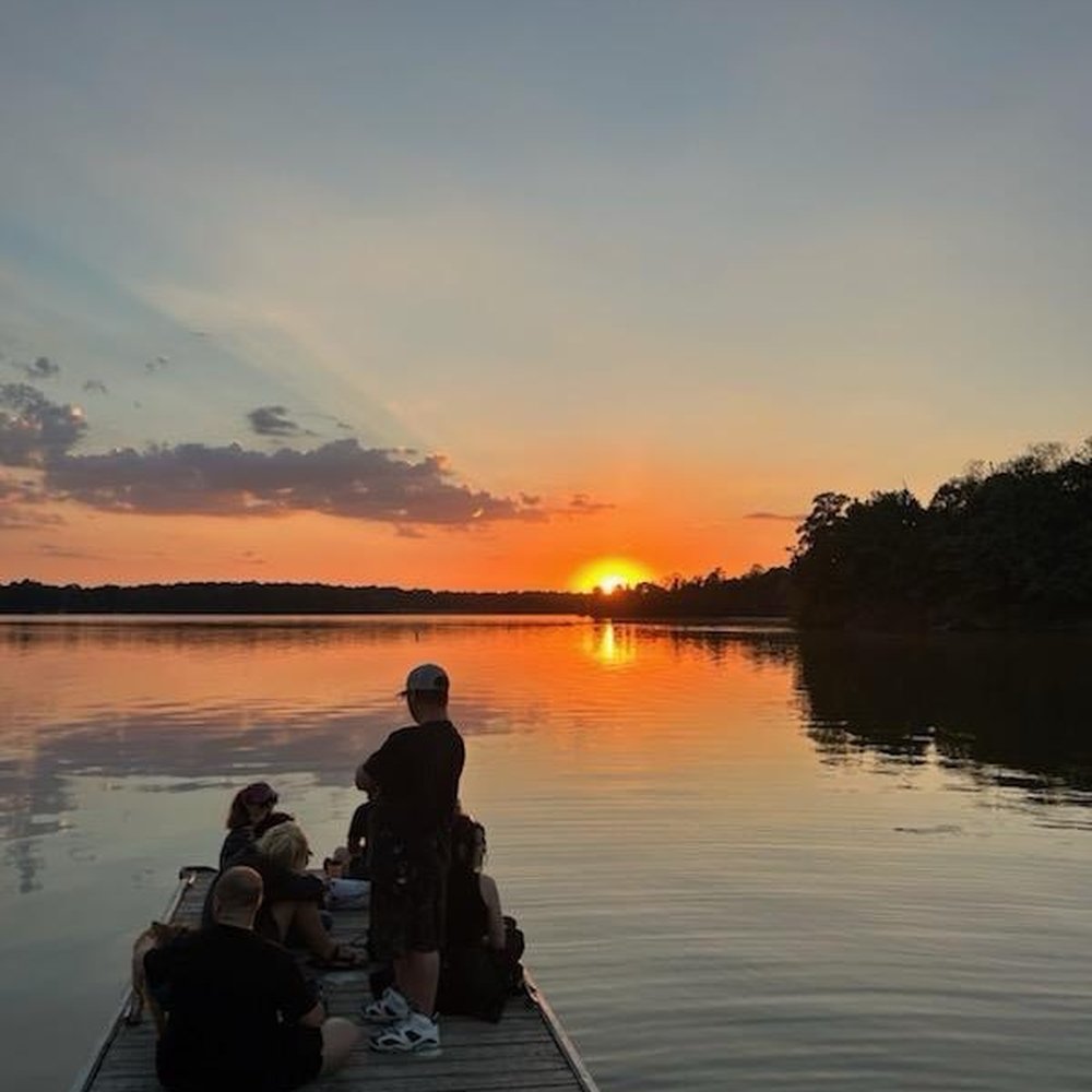 Cowan Lake State Park - Sunset at the boat launch - Boating Near Me - Wilmington, Ohio
