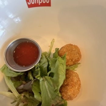 Junpuu - sorry, we ate most of the vegan karaage before I snapped the photo! - Ramen Near Me - Honolulu, Hawaii