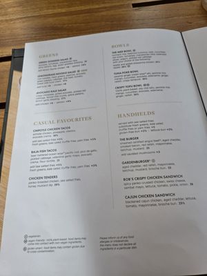 Menu photo 2 Cactus Club Cafe Vancouver, BC Menu photo 2 Cactus Club Cafe Vancouver, BC