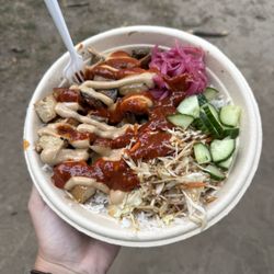 BiziBuns - Tofu mushroom bowl