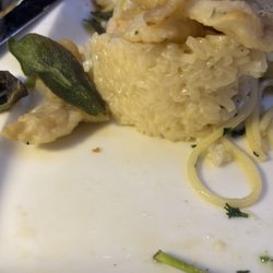 Le Soste al Mare - Risotto and Como Lake Perch.