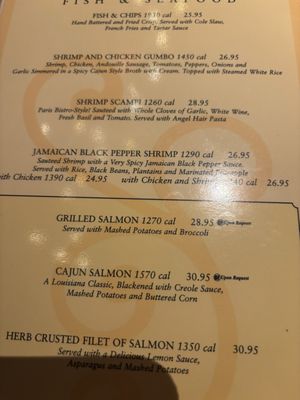 Menu photo 1 The Cheesecake Factory Lutz, FL