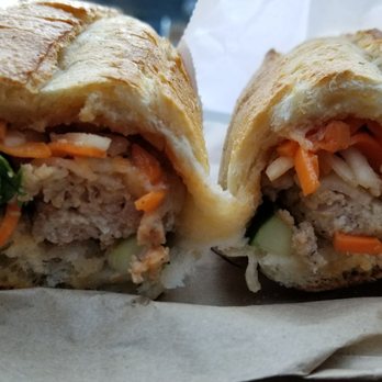 Ba Xuyen - #4 Meatball banhi mi.  Meat very tender and juicy. - Vietnamese Near Me - Brooklyn, New York