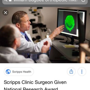 Bugbee William, MD - Orthopedists Near Me - La Jolla, California Bugbee William, MD - Orthopedists Near Me - La Jolla, California