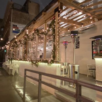 Avli River North - Indoor/outdoor created structure for covid dining - Greek Near Me - Chicago, Illinois Avli River North - Indoor/outdoor created structure for covid dining - Greek Near Me - Chicago, Illinois