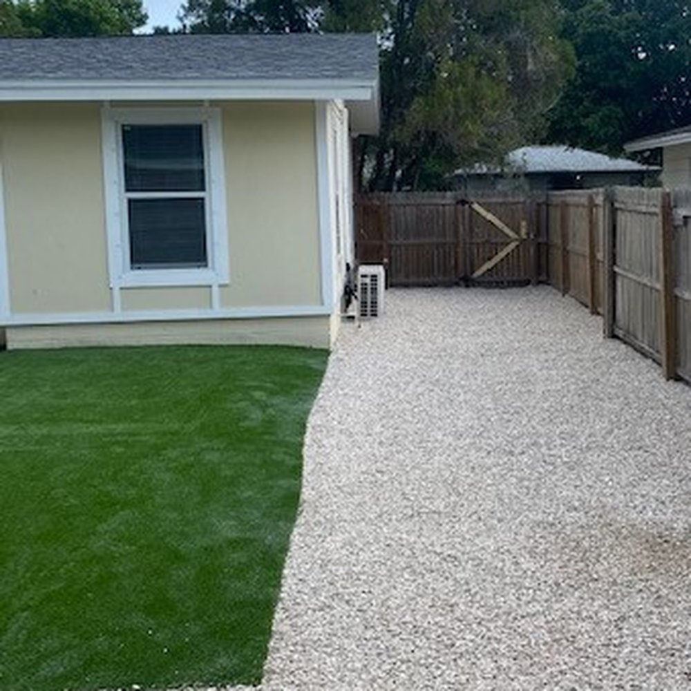 Mills Landscaping - installed shell - Landscaping Near Me - St. Petersburg, Florida