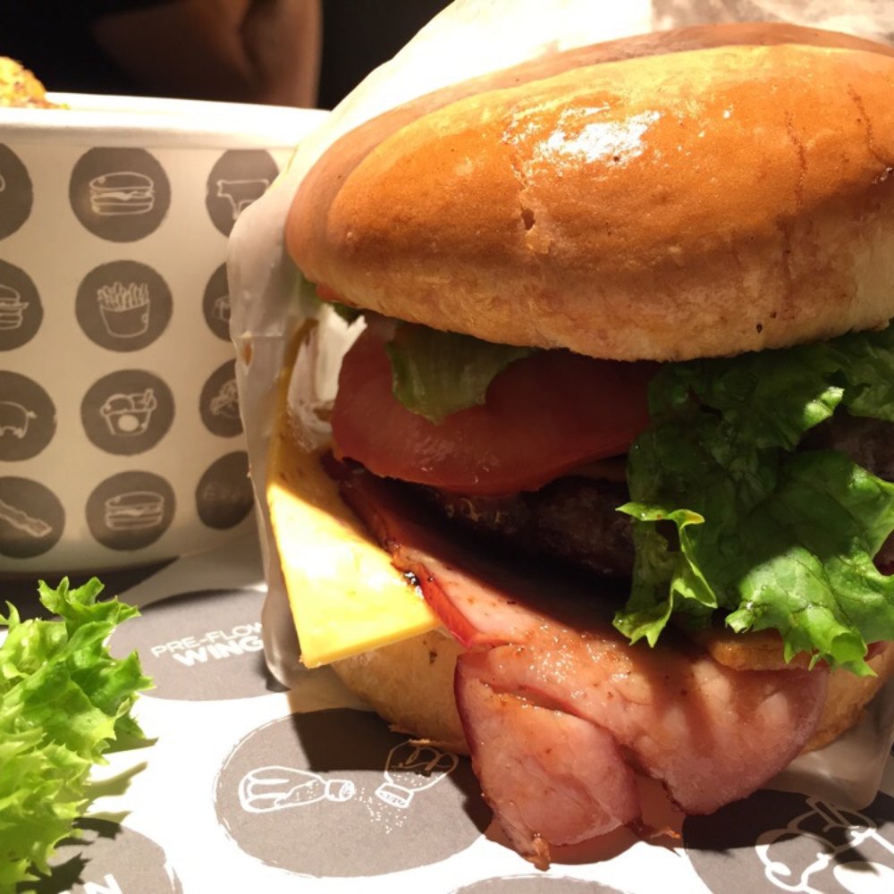 Burger Project - Double with bacon - Burgers Near Me - Sydney, NSW