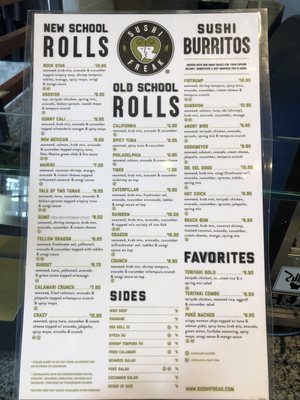 Menu photo 3 Sushi Freak El Paso, TX