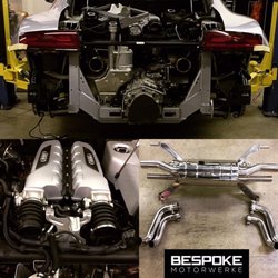 Bespoke Motorwerke - 2015 Audi R8 V10 Tubi Style exhaust system