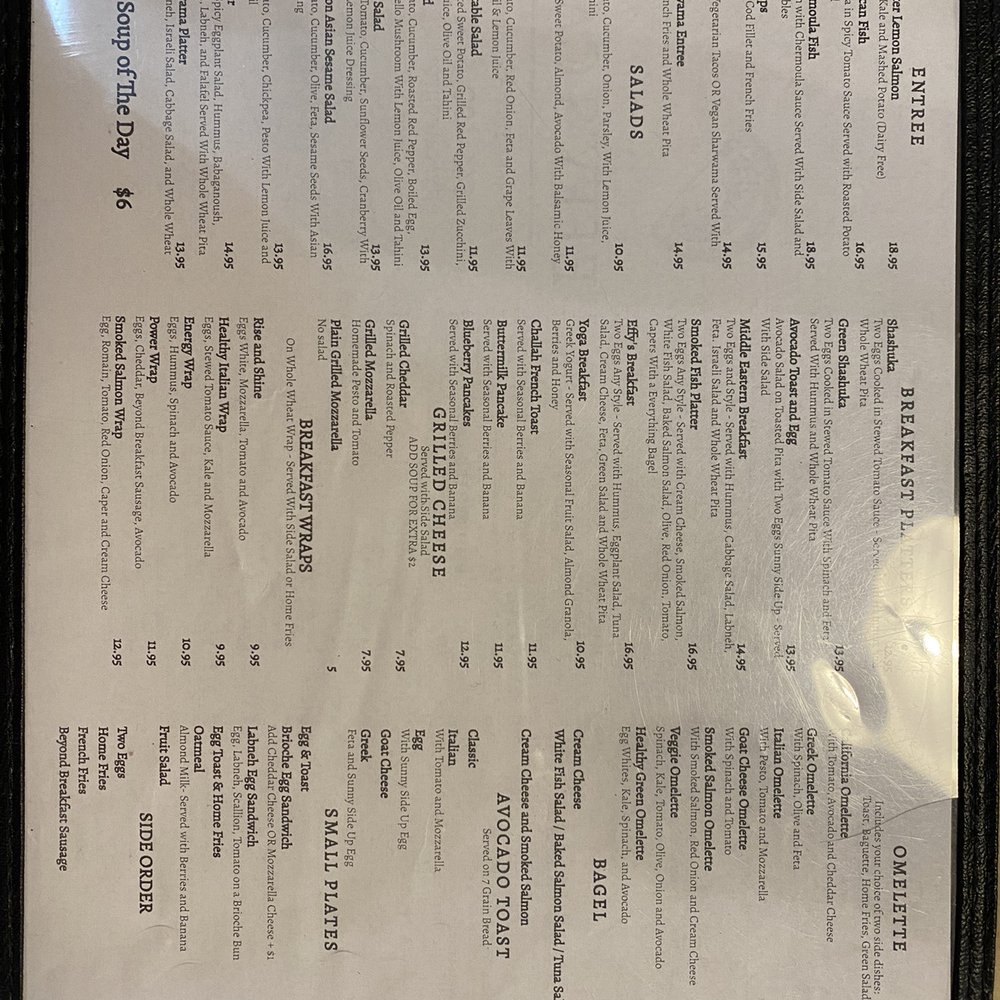 Effy's Cafe - Menu - Cafes Near Me - New York, New York Effy's Cafe - Menu - Cafes Near Me - New York, New York