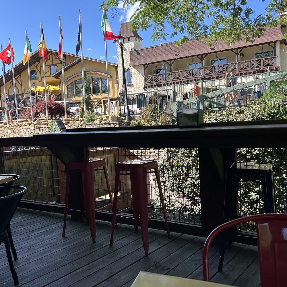 Alpine Brew Deck - View - Sports Bars Near Me - Helen, Georgia Alpine Brew Deck - View - Sports Bars Near Me - Helen, Georgia