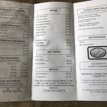 Mo P's - Menu - Soul Food Near Me - Ypsilanti, Michigan