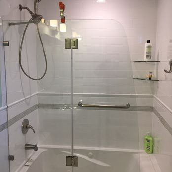 AMC Windows & Doors - Glass Shower Partition by AMC - Windows Installation Near Me - Livingston, New Jersey