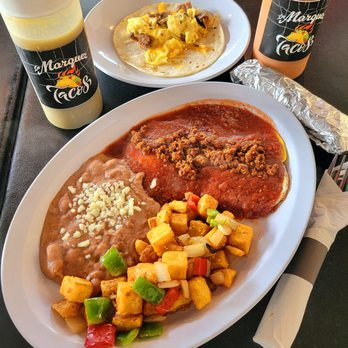Los Marquez Tacos - Go big, or go home! Steak & eggs taco, and the Huevos Rancheros plate at Los Marquez Tacos in North Rockwall, TX - Mexican Near Me - Rockwall, Texas Los Marquez Tacos - Go big, or go home! Steak & eggs taco, and the Huevos Rancheros plate at Los Marquez Tacos in North Rockwall, TX - Mexican Near Me - Rockwall, Texas
