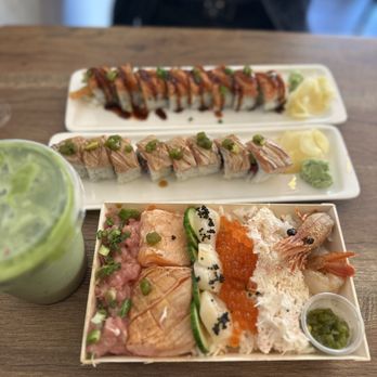 Fish In The Box - Deluxe box (lite, serves 1 person) - Poke Near Me - San Francisco, California