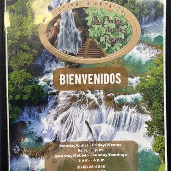La Cocina De Los Reyes - Menu cover (as of our 11/22/25 lunch visit) - Mexican Near Me - La Puente, California La Cocina De Los Reyes - Menu cover (as of our 11/22/25 lunch visit) - Mexican Near Me - La Puente, California