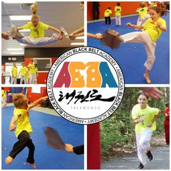 American Black Belt Academy - 2nd day of ABBA Taekwondo Boot Camp!!!
They trained hard morning to afternoon. No pain, No gain!

http://www.martialartsptc.com