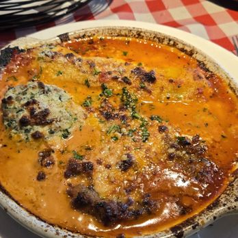 Pasta Jay's - Hagan option with manicotti, a stuffed shell, and chicken parm.  Bomb!  The tomato cream sauce was top notch! - Italian Near Me - Moab, Utah