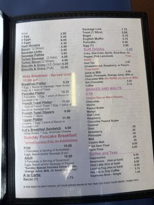 Menu photo 3 Broadway Cafe Big Bear City, CA
