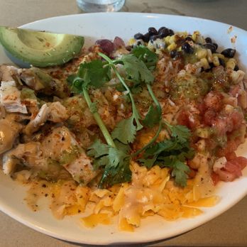Jack Astor’s - Like the Fiesta Bowl, but with chicken. A little too spicy for me; I asked for sour cream to cool it! - Canadian (New) Near Me - Ottawa, Ontario