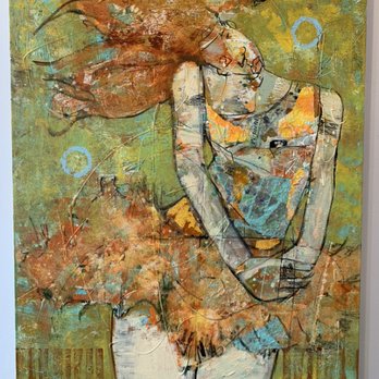 Neema Fine Art Gallery - 'In the Fire' by Neema Gallery artist, April Harrison - Art Galleries Near Me - Charleston, South Carolina Neema Fine Art Gallery - 'In the Fire' by Neema Gallery artist, April Harrison - Art Galleries Near Me - Charleston, South Carolina