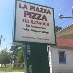 La Piazza Pizza and Italian Restaurant - Front sign
