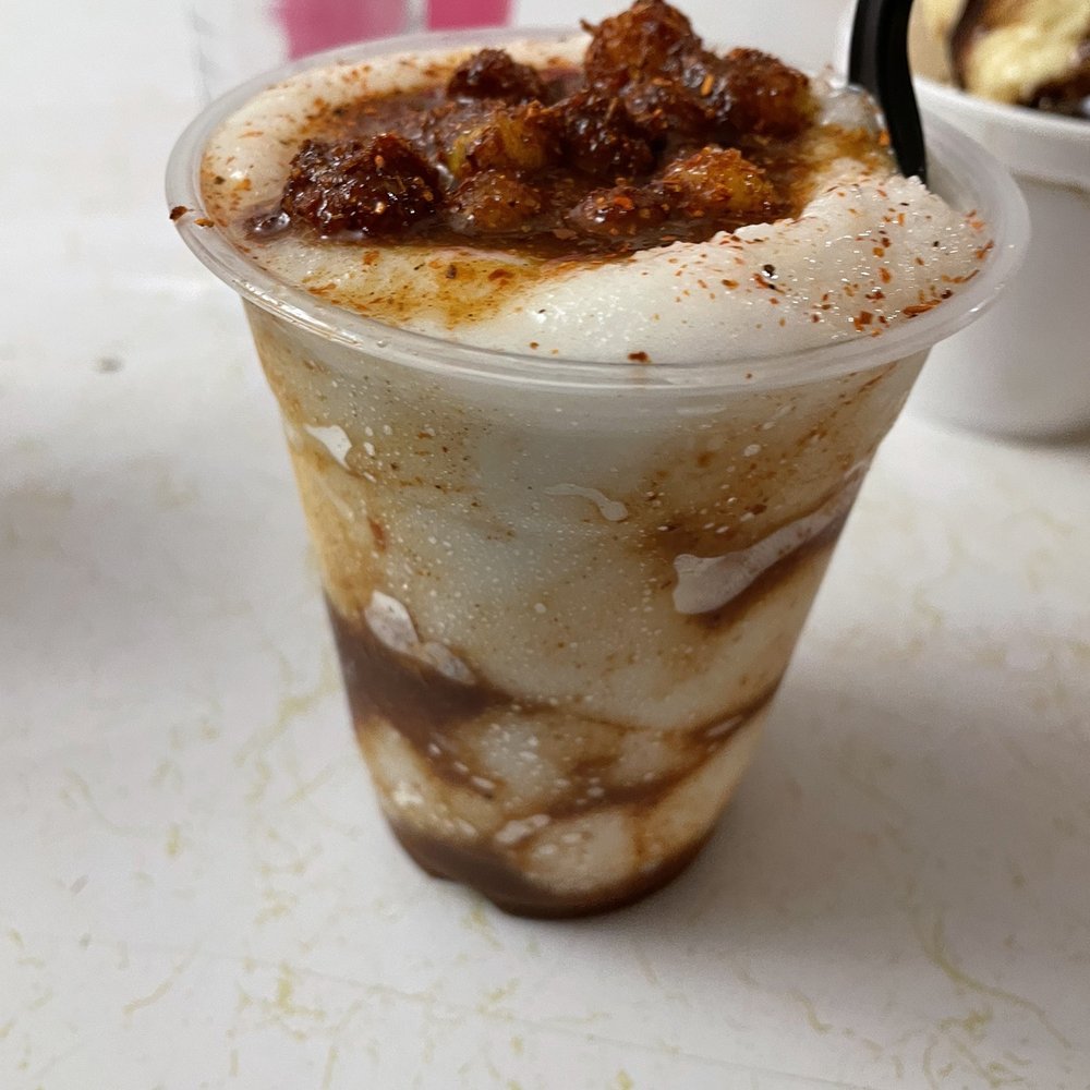 Nitty’s Italian Ice - Lemon ice with Tajin and chamomile! Top with coated lemon heads! - Food Trucks Near Me Nitty’s Italian Ice - Lemon ice with Tajin and chamomile! Top with coated lemon heads! - Food Trucks Near Me