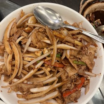 Red 99 Grill Bistro - Stir fry pork belly - Shanghainese Near Me - Temple City, California Red 99 Grill Bistro - Stir fry pork belly - Shanghainese Near Me - Temple City, California
