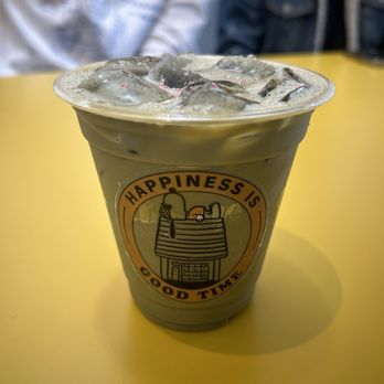 Good Time - mint chocolate chip matcha - Coffee & Tea Near Me - Long Beach, California