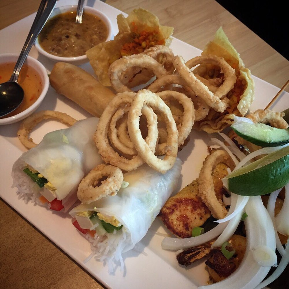 Thai Orchid Restaurant - House Appetizer Platter - Thai Near Me - Pickering, Ontario Thai Orchid Restaurant - House Appetizer Platter - Thai Near Me - Pickering, Ontario